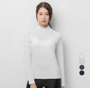캐럿 여성용 냉감 기능성 긴소매 라그란 티셔츠
