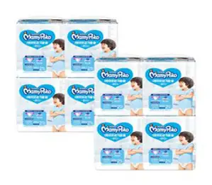 LG생활건강 마미포코 에어핏팬티 공기솔솔 점보형 (남아) 21P 8개 (2 BOX), 168개, 6단계