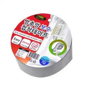 수지매트 방충망보수롤테이프, 1개