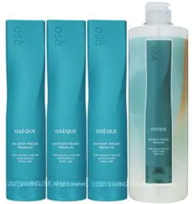 오제끄 실크 바디 필링 프리미엄 230ml3개+리필1000ml