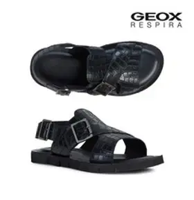 제옥스 [제옥스] 메르카르멘 플러스 블랙 여성 데일리 캐쥬얼 샌들 GEOX/여성샌들/여름샌들/스트랩샌들/제옥스샌들