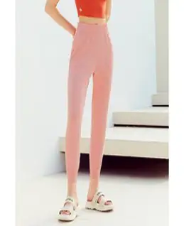 젝시믹스 미디엄페더 인밴드 조거팬츠 바지 피치코랄