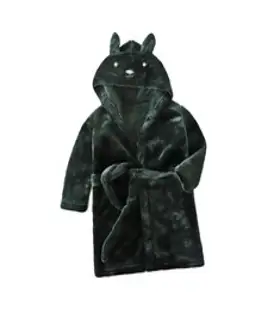 스타빈 아동용 동물후드 스트랩 목욕가운 130호, 다크그린, 1개