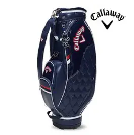 한국캘러웨이골프 레이디스 스포츠 하프백, 화이트+레드