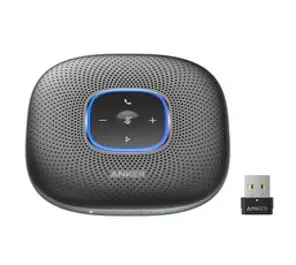 앤커 워크 S330 파워 컨퍼런스 콜 유선 스피커폰 A3308, 블랙