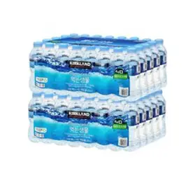 코스트코 커클랜드 시그니춰 먹는 샘물 2리터 30+6병 물 생수 / Kirkland Signature Natural Mineral Water 2L x 6 x 6 Pack, 36개