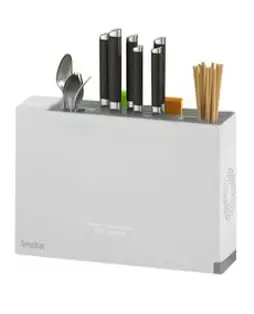 Smabat 도마 건조기 주방도구 UV 건조, 화이트