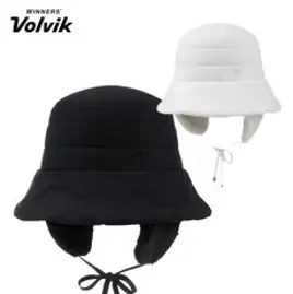 까스텔바작 여성 골프 모자 폭스 방울 귀달이 뽀글이 방한 캡모자 CW803, CW803 블랙 캡모자