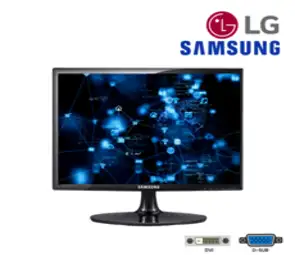 엘지 LG 삼성 DELL HP 중고모니터 20 22 23 24 27인치 LED모니터 게임용 CCTV용 사무용, 20인치 중소기업