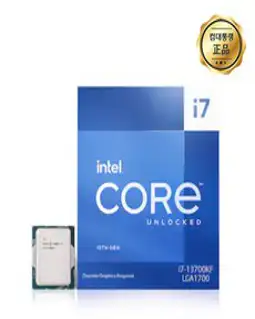 INTEL 코어13세대 i7-13700KF 정품박스 랩터레이크 3.40GHz 30MB 쿨러 미포함