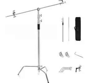 호루스벤누 스튜디오 C스탠드 GRIP ARM 조명 세트, C-Stand40, 1세트