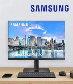 삼성전자 60.4cm FHD LED 모니터, F24T450