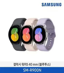 [삼성] 갤럭시워치5 40mm 블루투스, 그라파이트, 1개
