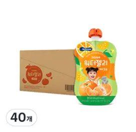 베베쿡 아이쭉쭉 워터젤리 100g, 제주감귤, 10개