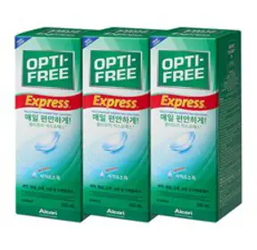 [알콘] 옵티프리 렌즈세척액 익스프레스 355mlx3개, 3개