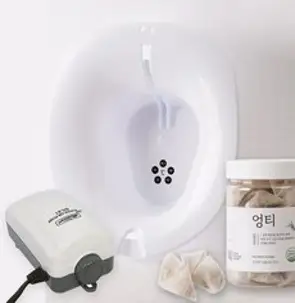 에코센 하트 좌욕기 벛꽃핑크 EBC4611CBS, 1개, 벚꽃핑크