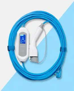 벤딕트 전기차 충전기 휴대용 비상용 완속 충전 케이블 16A, 220V, 5M, 1개