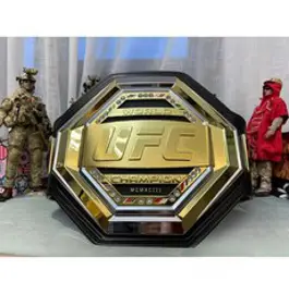 UFC 챔피언벨트 타이틀 골드 격투기 챔피온 기념 허리, 1개, UFC 우승 벨트126x28cm