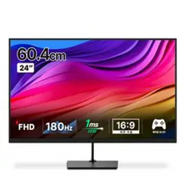 KOORUI 60.45cm FHD Fast IPS 리얼 165Hz 1ms(gtg) 게이밍 모니터 24E3 블랙 [프리싱크/G-sync 지원]