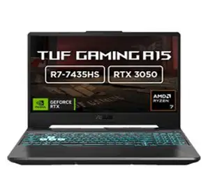 에이수스 2024 TUF 게이밍 A15 라이젠7 라이젠 7000 시리즈 지포스 RTX 3050, Graphite Black, FA506NCR-HN001, 512GB, 8GB, Free DOS