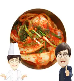 [청우김치]청우 진짜 매콤 달콤한 겉절이 보쌈 김치, 5kg, 1개