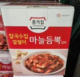 한상궁김치 100% 국산 겉절이, 2kg, 1개