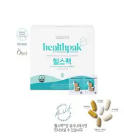 유사나 usana 헬스팩 종합 멀티 리뉴얼 정품 60대 여자 유나사 중년 56포 DJ 413662, 1개