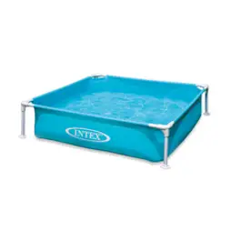 인텍스 57173 프레임풀장 미니프레임풀 유아 어린이 미니풀장 수영장 물놀이 122x122x30cm INTEX, 1개