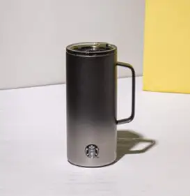 스타벅스 SS 블랙 탱크 텀블러 503ml