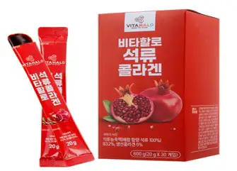 비타할로 석류 콜라겐 스틱 30개, 600g, 1개