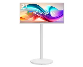 이노스 FHD 삼탠바이미 스마트 구글 TV + 무빙거치대 고급형, 60.3cm(24인치), FS-22, 스탠드형, 고객직접설치