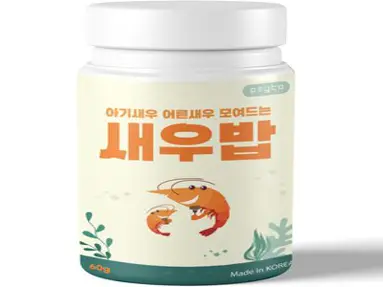 페이토 새우밥 갑각류 사료, 60g, 1개