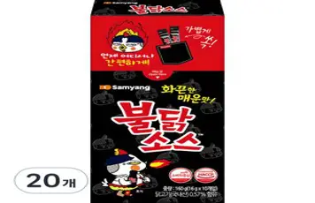 불닭 소스 스틱, 160g, 2개