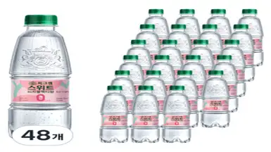 씨그램 스위트 피치블랙티향, 350ml, 48개