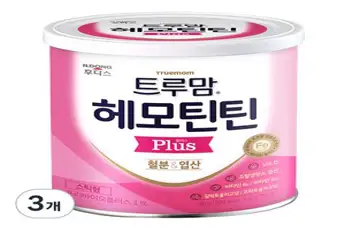 일동후디스 트루맘 헤모틴틴 플러스 유아 철분, 90g, 3개